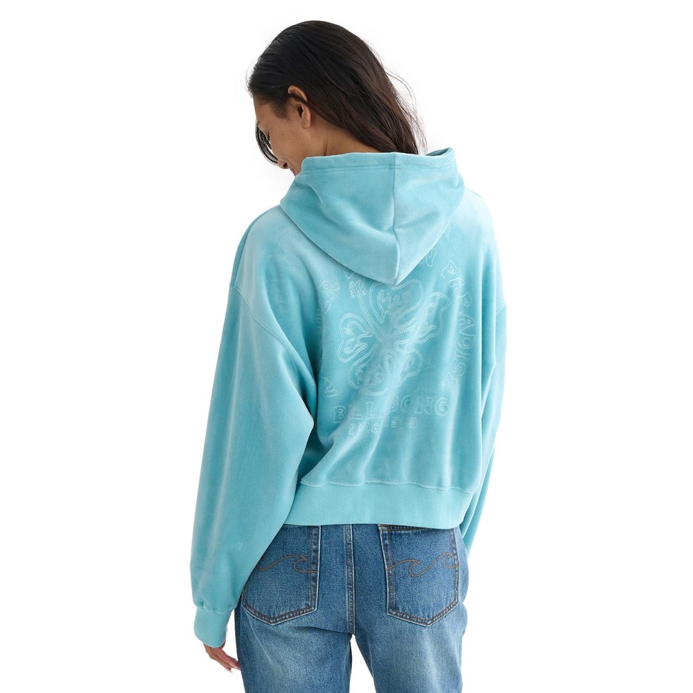 ビラボン（BILLABONG）（レディース）LAZY DAZE CROP パーカー BF014013 MYB