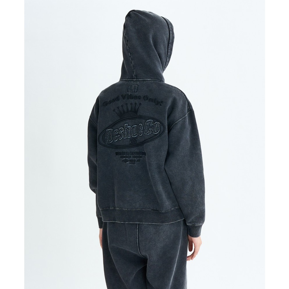 ディーシーシューズ（DC SHOES）（レディース）HIDDEN プルオーバーフーディー 25FWLPO254308BKS