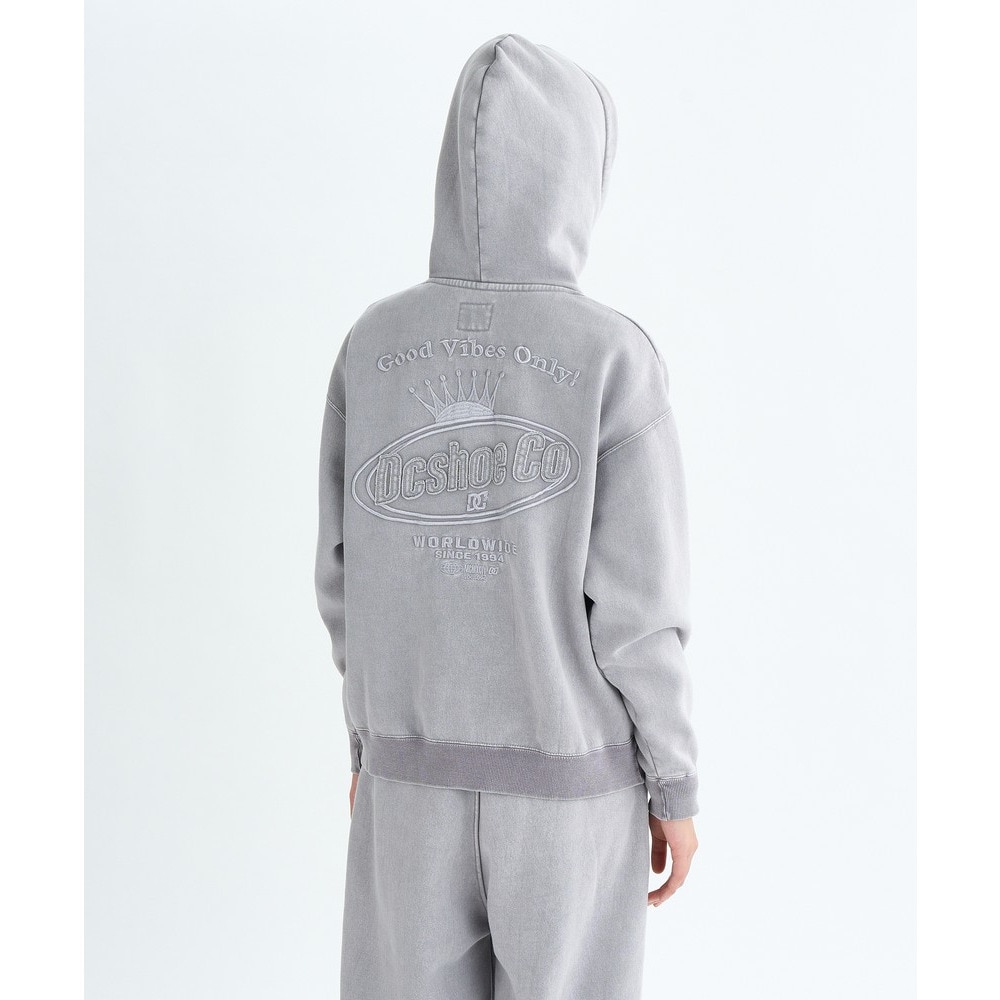 ディーシーシューズ（DC SHOES）（レディース）HIDDEN プルオーバーフーディー 25FWLPO254308GRS