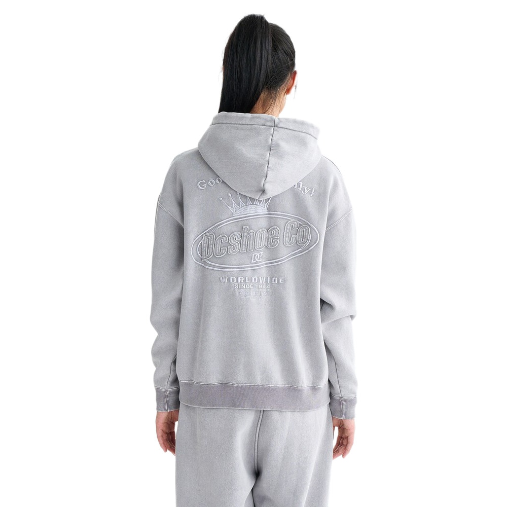 ディーシーシューズ（DC SHOES）（レディース）HIDDEN プルオーバーフーディー 25FWLPO254308GRS