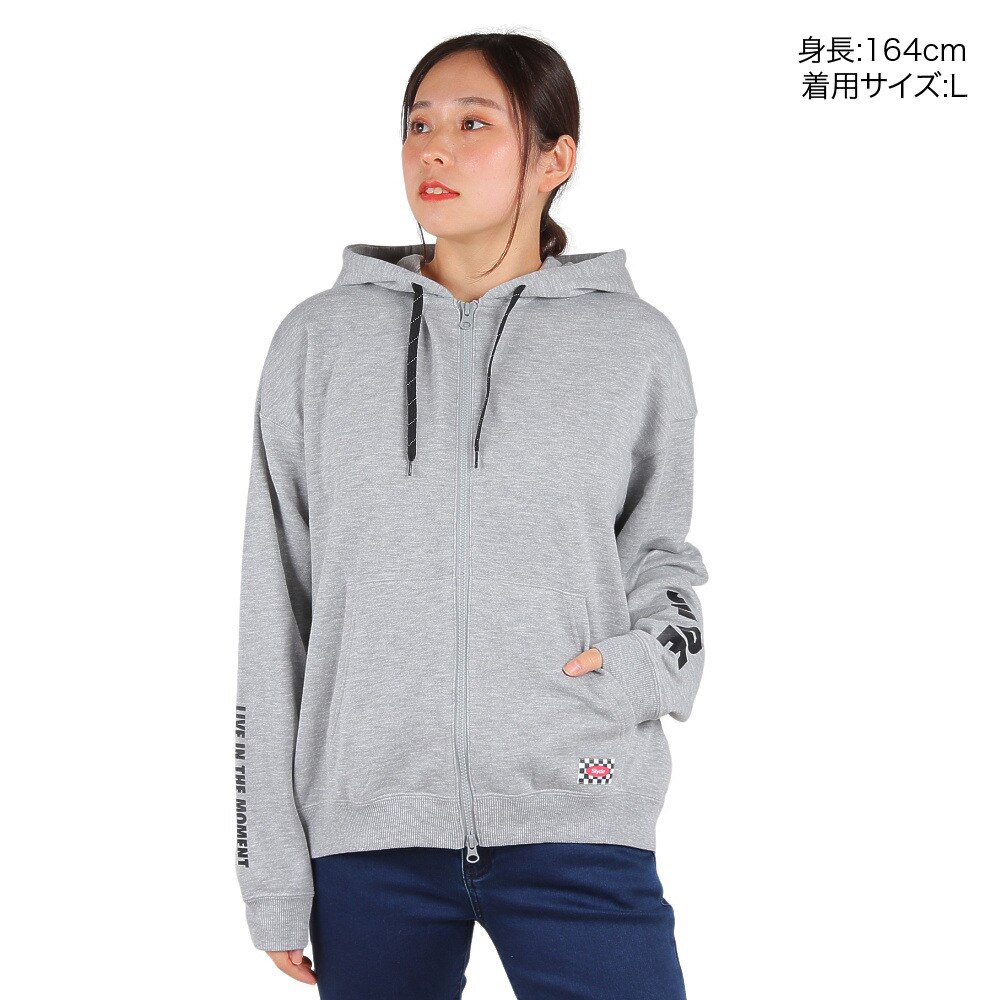 SLYDE（SLYDE）（レディース）ロゴ スウェットパーカー 22SSSLYL002-GRY