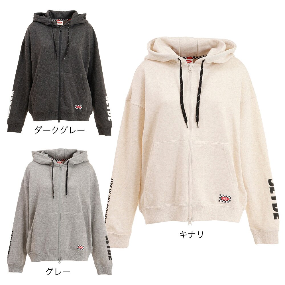 SLYDE（SLYDE）（レディース）LOGO スウェットパーカー 22SSSLYL002-DGRY