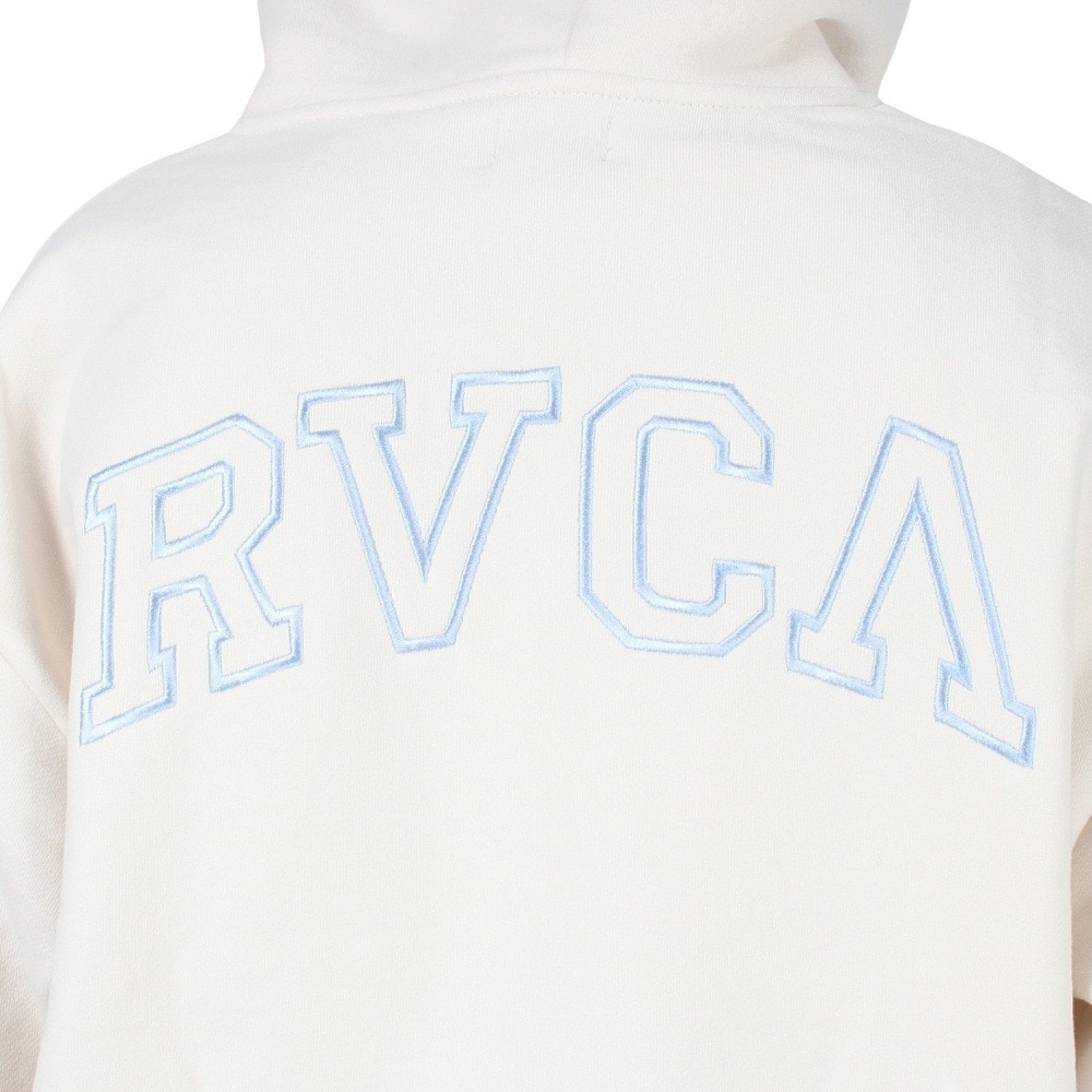 ルーカ（RVCA）（レディース）ARCHED RVCA ZIP HOODIE パーカー BD044158 CLO