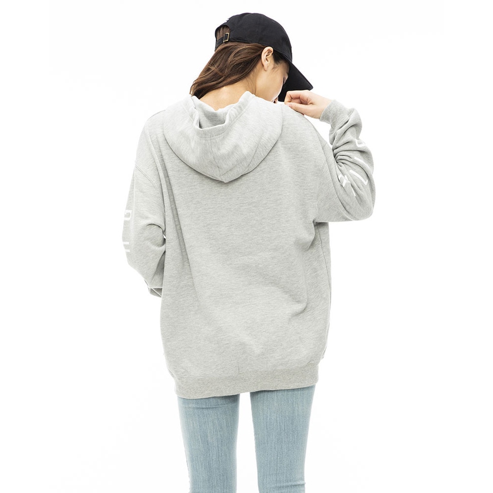 ビラボン（BILLABONG）（レディース）CLEAN LOGO SWEAT ZIP PARKA ジップアップパーカー BD014019 GRH