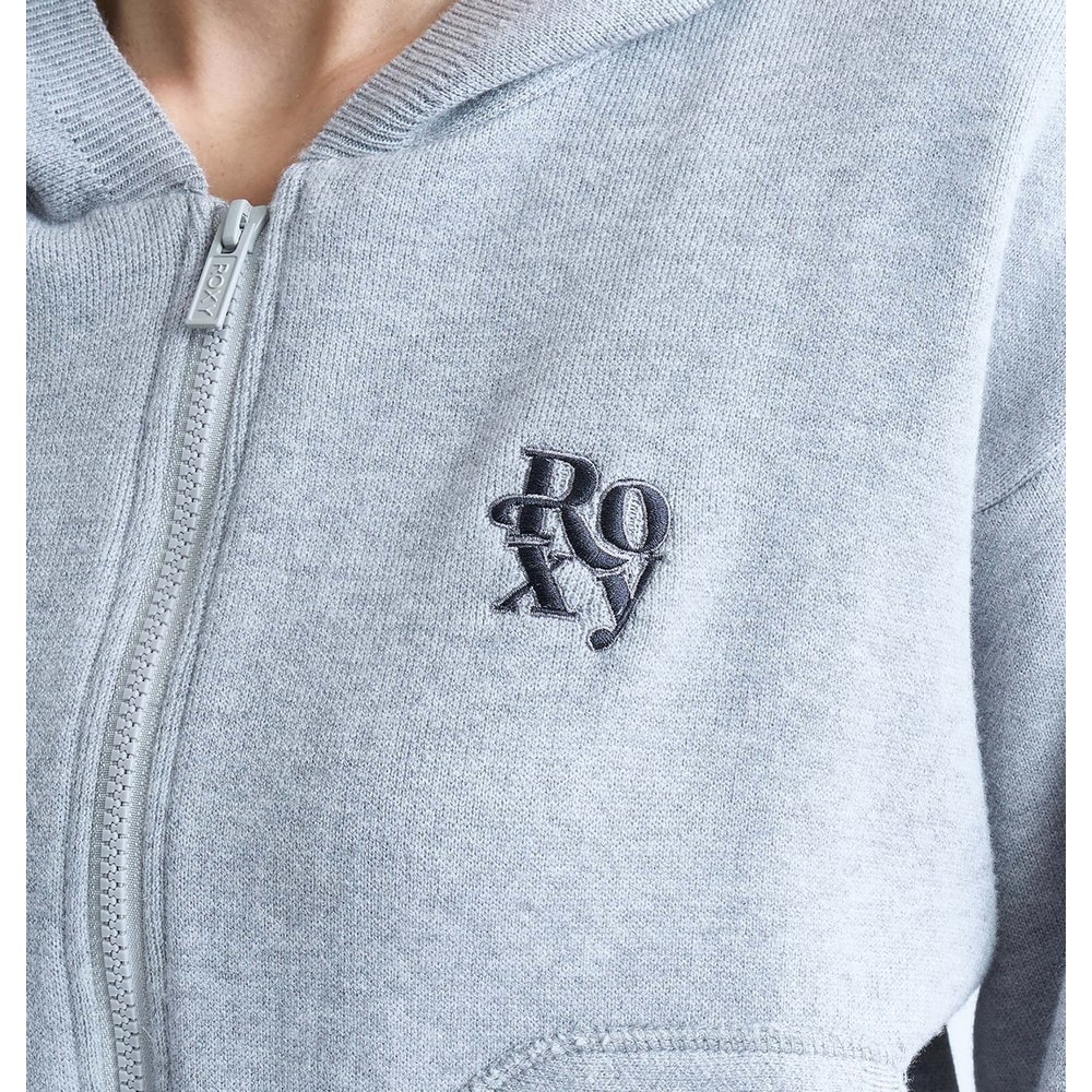 ロキシー（ROXY）（レディース）ROXY FOXIE HOODIE ニットフーディー 24FWRSR244025GRY