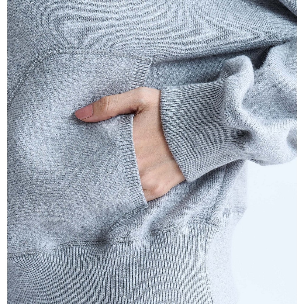 ロキシー（ROXY）（レディース）ROXY FOXIE HOODIE ニットフーディー 24FWRSR244025GRY
