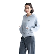 (レディース)ROXY FOXIE HOODIE ニットフーディー 24FWRSR244025GRY