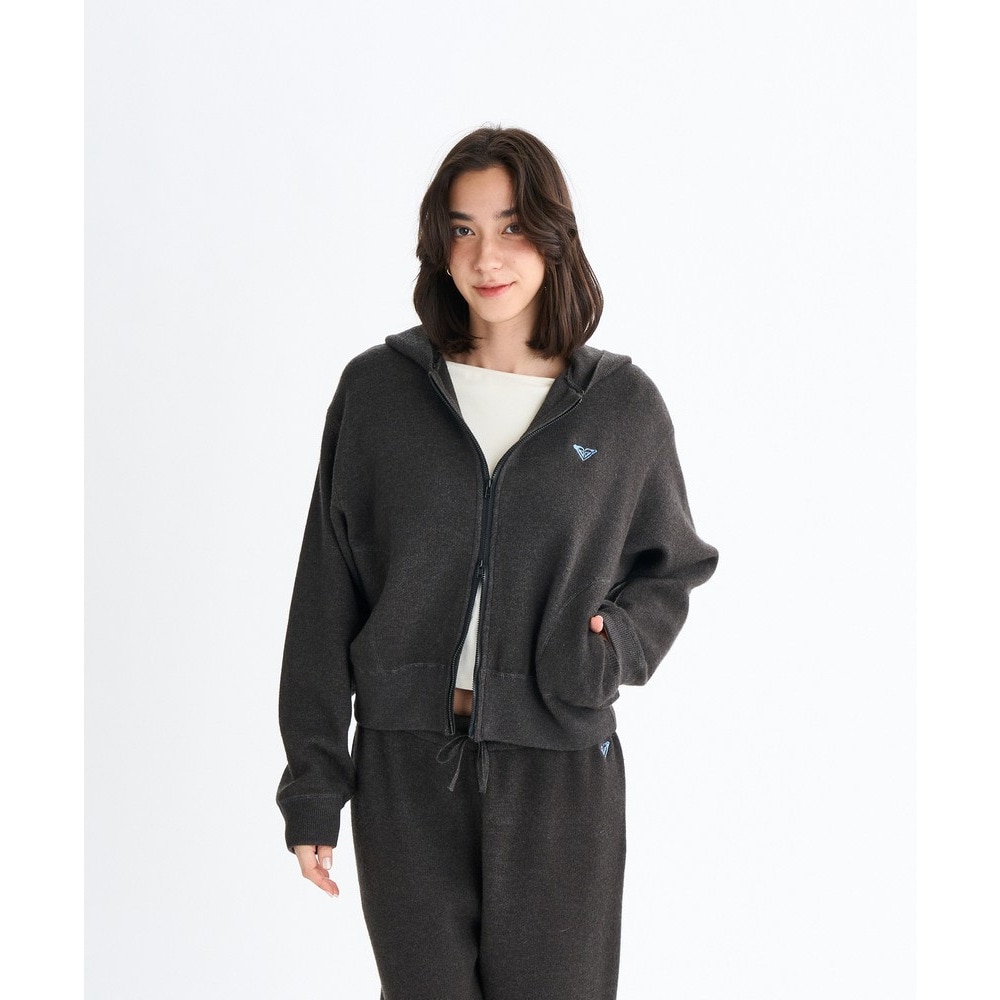 ロキシー（ROXY）（レディース）HEART WAVE ニットフーディー 25FWRSR254009CHA