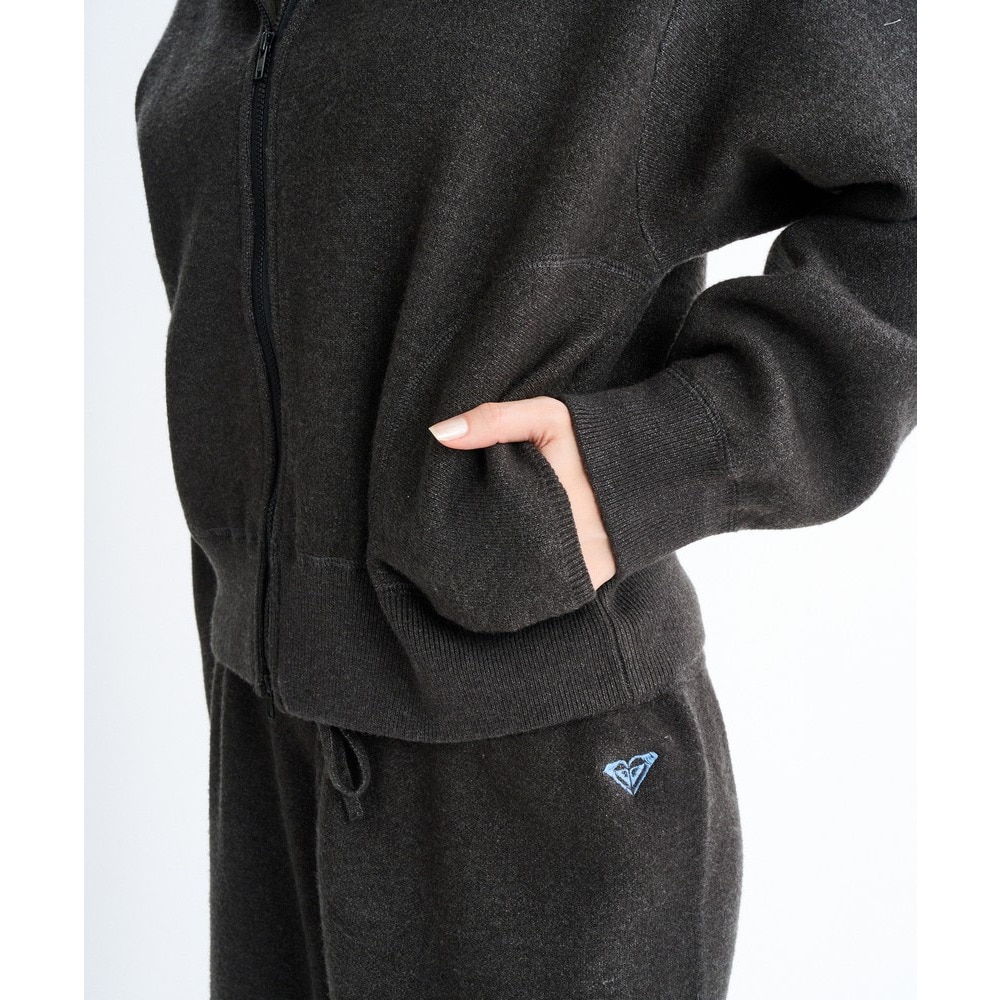 ロキシー（ROXY）（レディース）HEART WAVE ニットフーディー 25FWRSR254009CHA