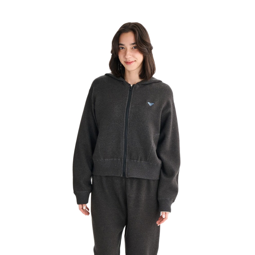 ロキシー（ROXY）（レディース）HEART WAVE ニットフーディー 25FWRSR254009CHA