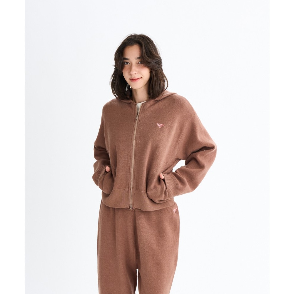 ロキシー（ROXY）（レディース）HEART WAVE ニットフーディー 25FWRSR254009MOC
