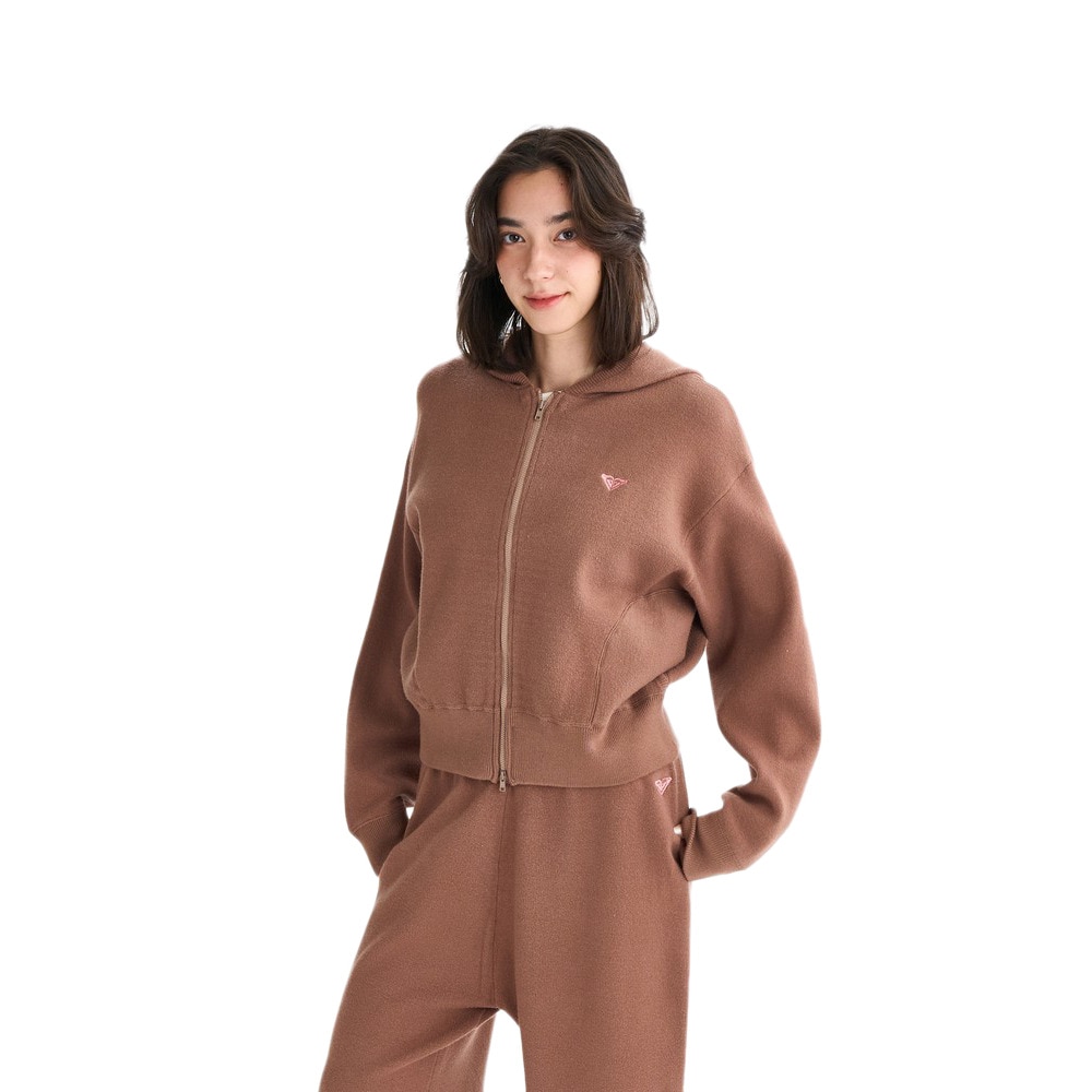 ロキシー（ROXY）（レディース）HEART WAVE ニットフーディー 25FWRSR254009MOC