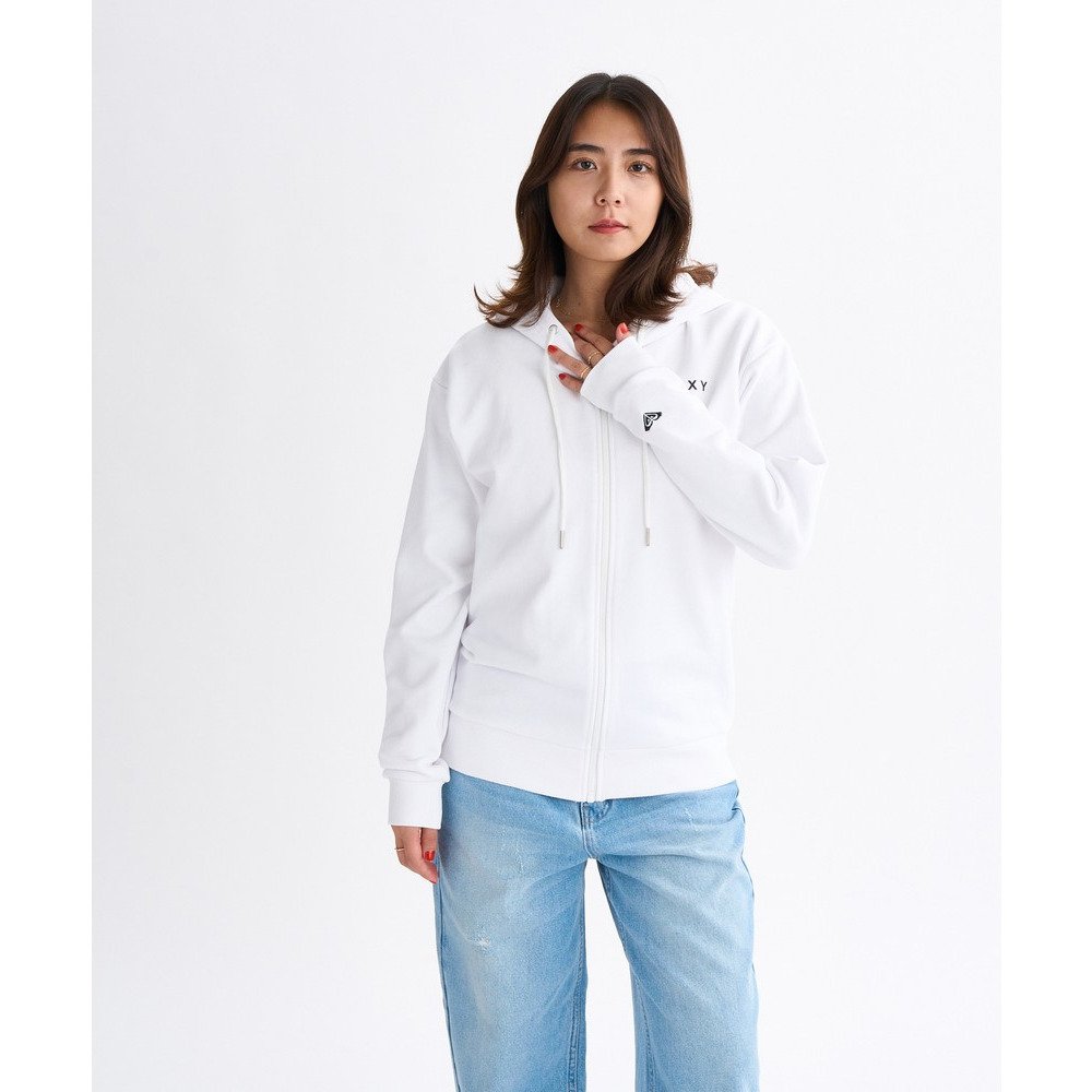 ロキシー（ROXY）（レディース）HISTORICAL LOGO ジップアップフーディ