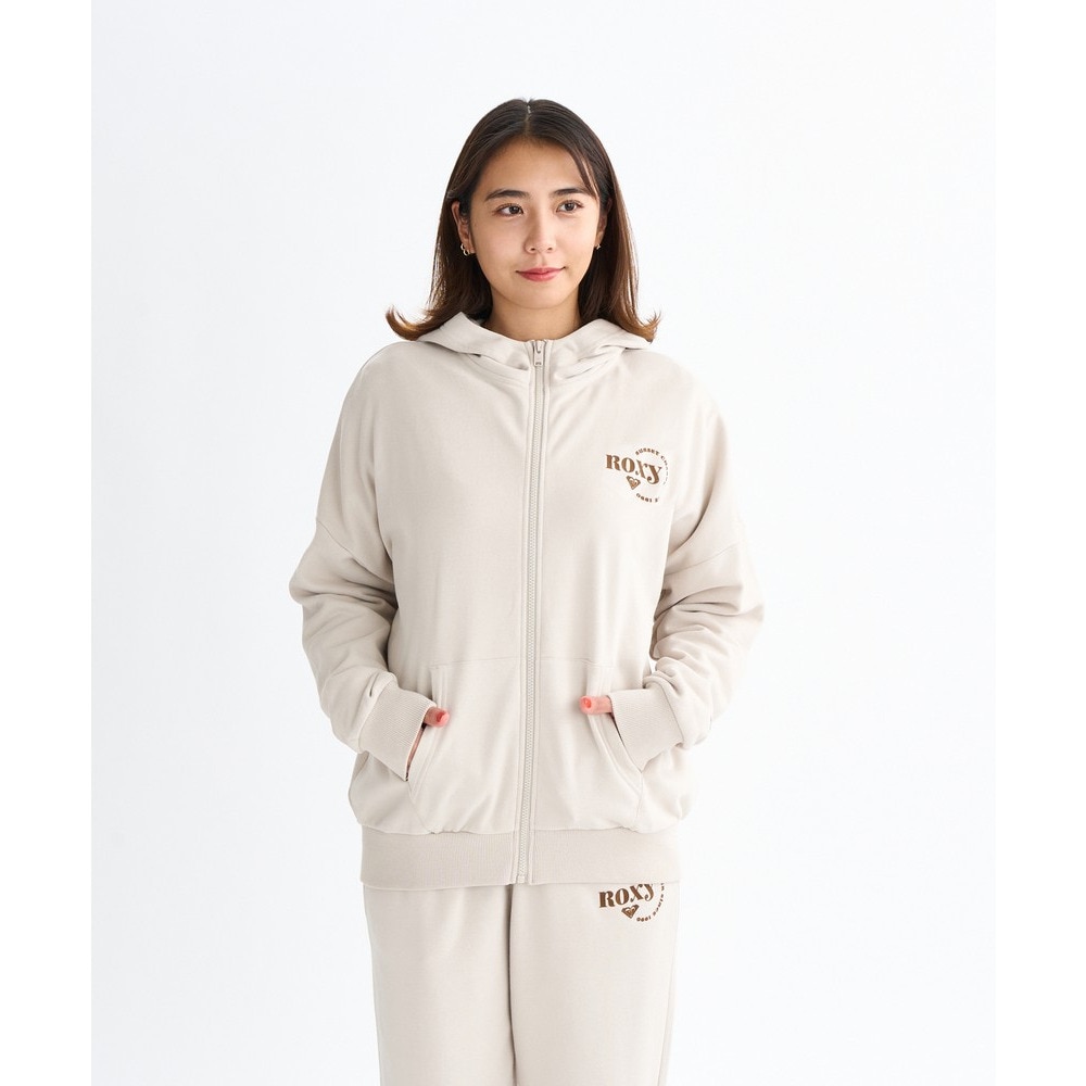 ロキシー（ROXY）（レディース）JIVY ジップ フーディー 25FWRZP254029NAT
