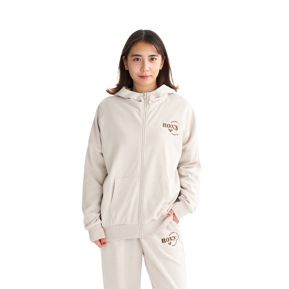 ロキシー（ROXY）（レディース）JIVY ジップ フーディー 25FWRZP254029NAT