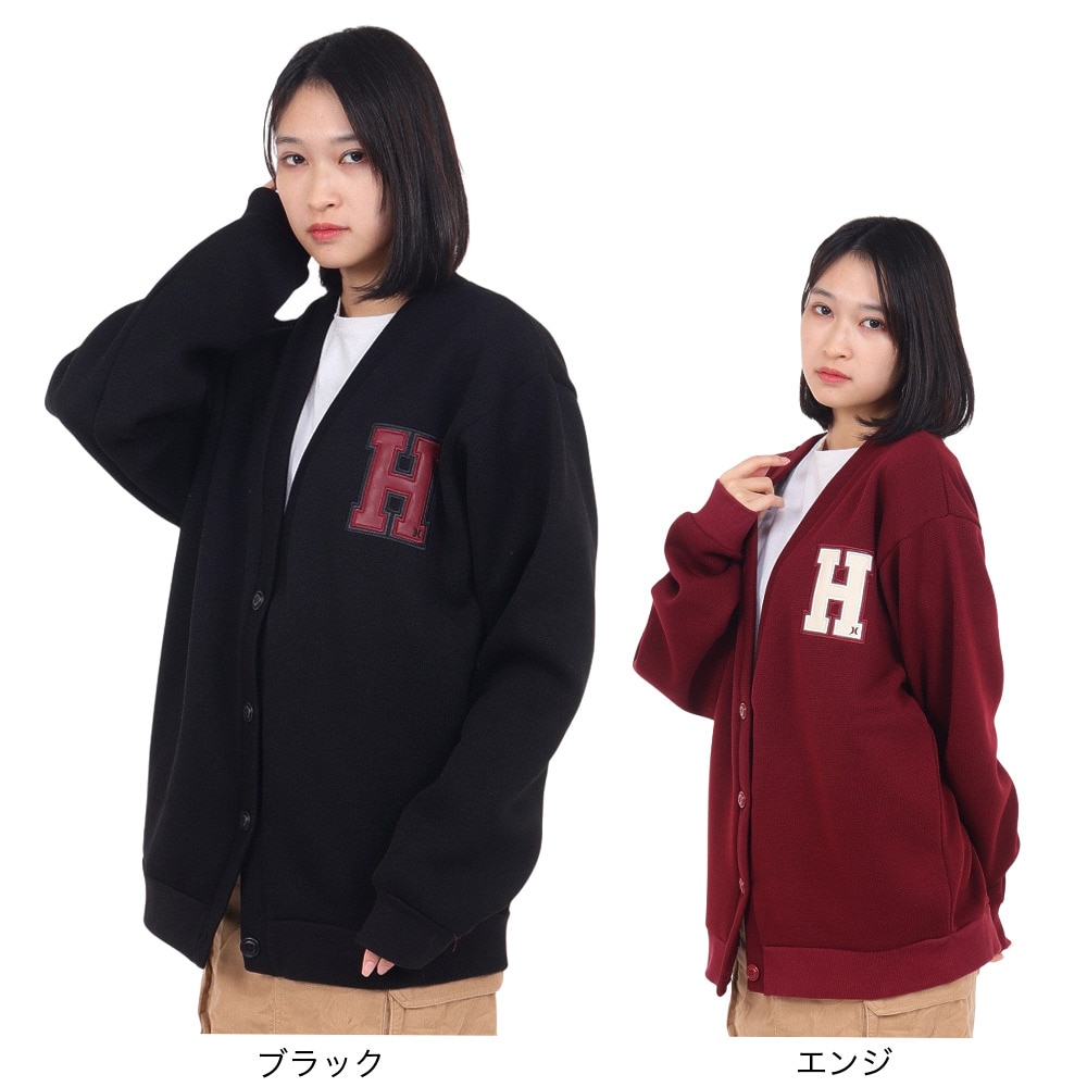 ハーレー（HURLEY）（レディース）オーバーサイズ カーディガン 23 WSW2200002-MAR