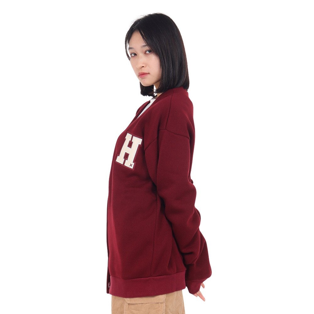 ハーレー（HURLEY）（レディース）オーバーサイズ カーディガン 23 WSW2200002-MAR
