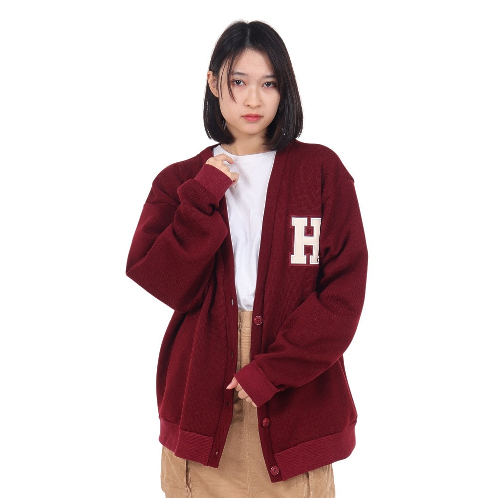 ハーレー（HURLEY）（レディース）オーバーサイズ カーディガン 23 WSW2200002-MAR