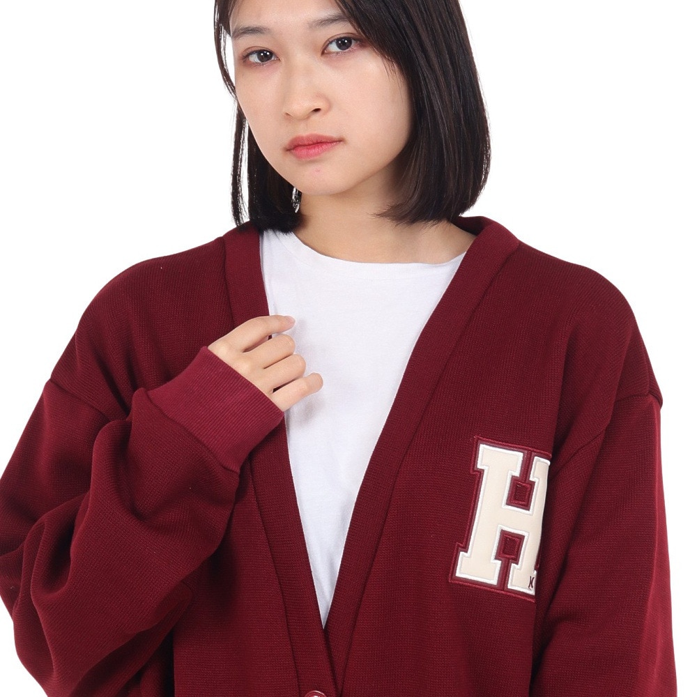 ハーレー（HURLEY）（レディース）オーバーサイズ カーディガン 23 WSW2200002-MAR