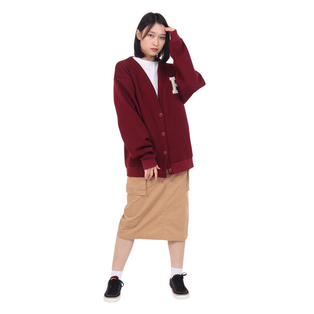 ハーレー（HURLEY）（レディース）オーバーサイズ カーディガン 23 WSW2200002-MAR