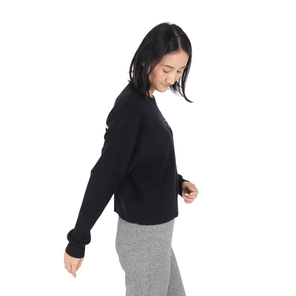 ルーカ（RVCA）（レディース）LETTERLING ニット セーター BE044650 BLK