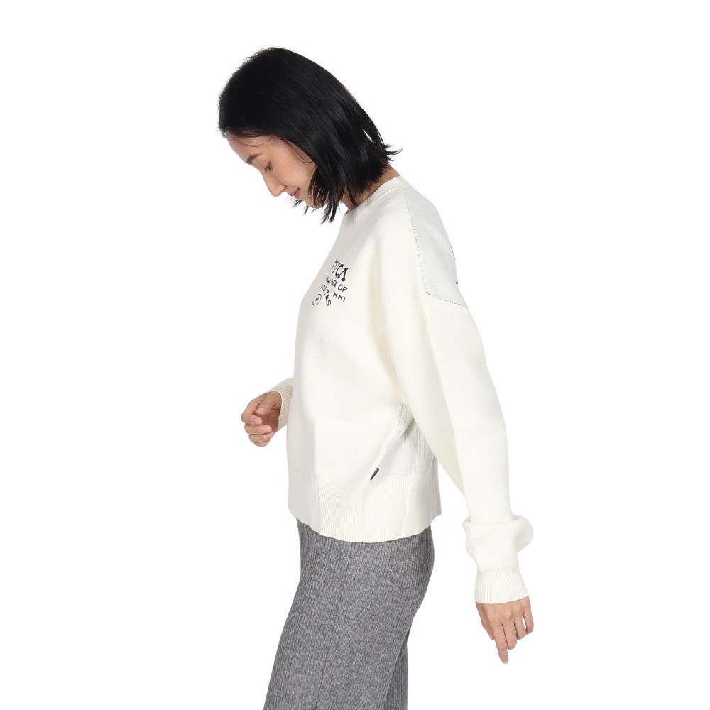 ルーカ（RVCA）（レディース）LETTERLING ニット セーター BE044650 CLO