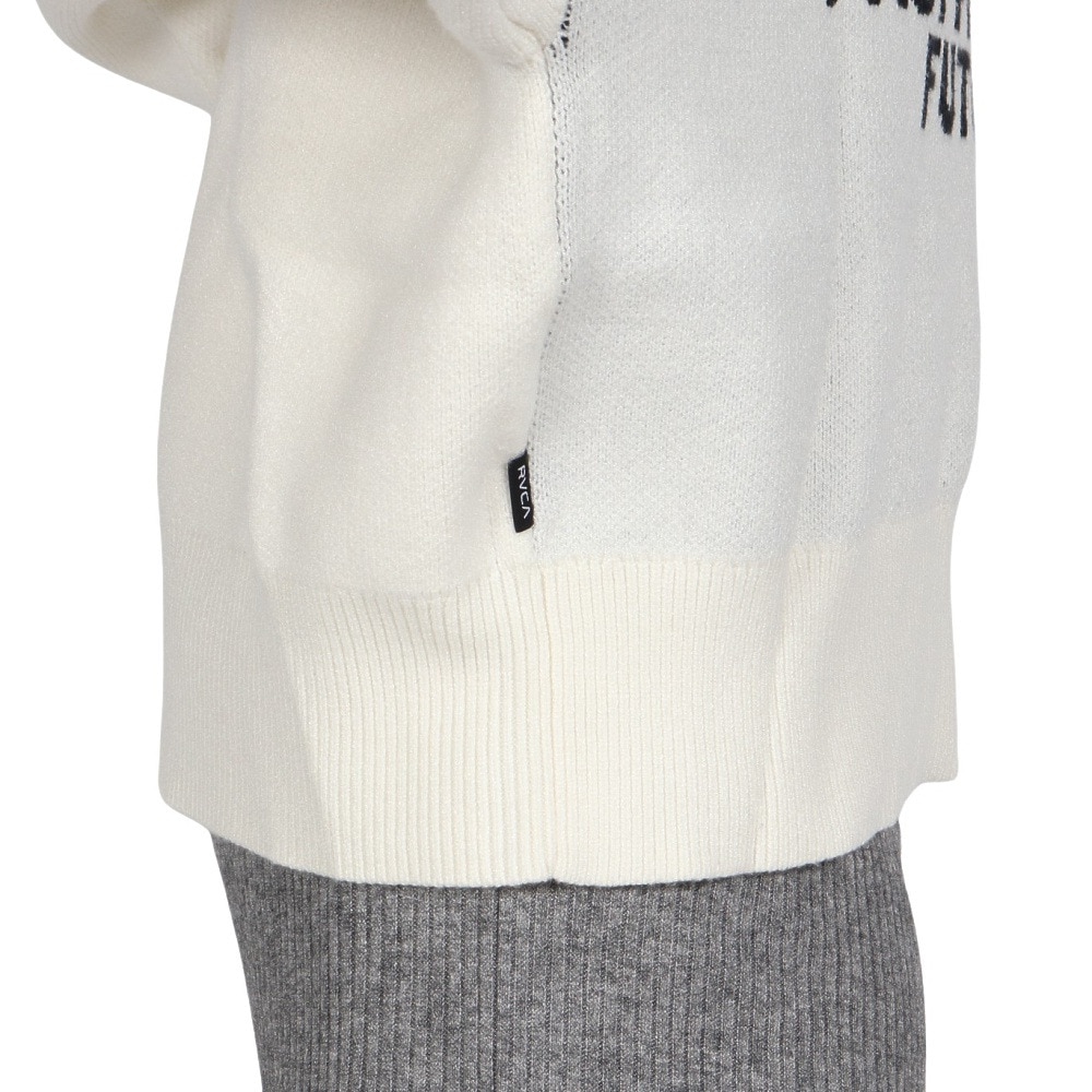 ルーカ（RVCA）（レディース）LETTERLING ニット セーター BE044650 CLO