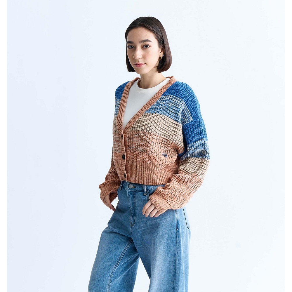 ロキシー（ROXY）（レディース）WISH UPON THE AURORA カーディガン 24FWRSR244022ORG