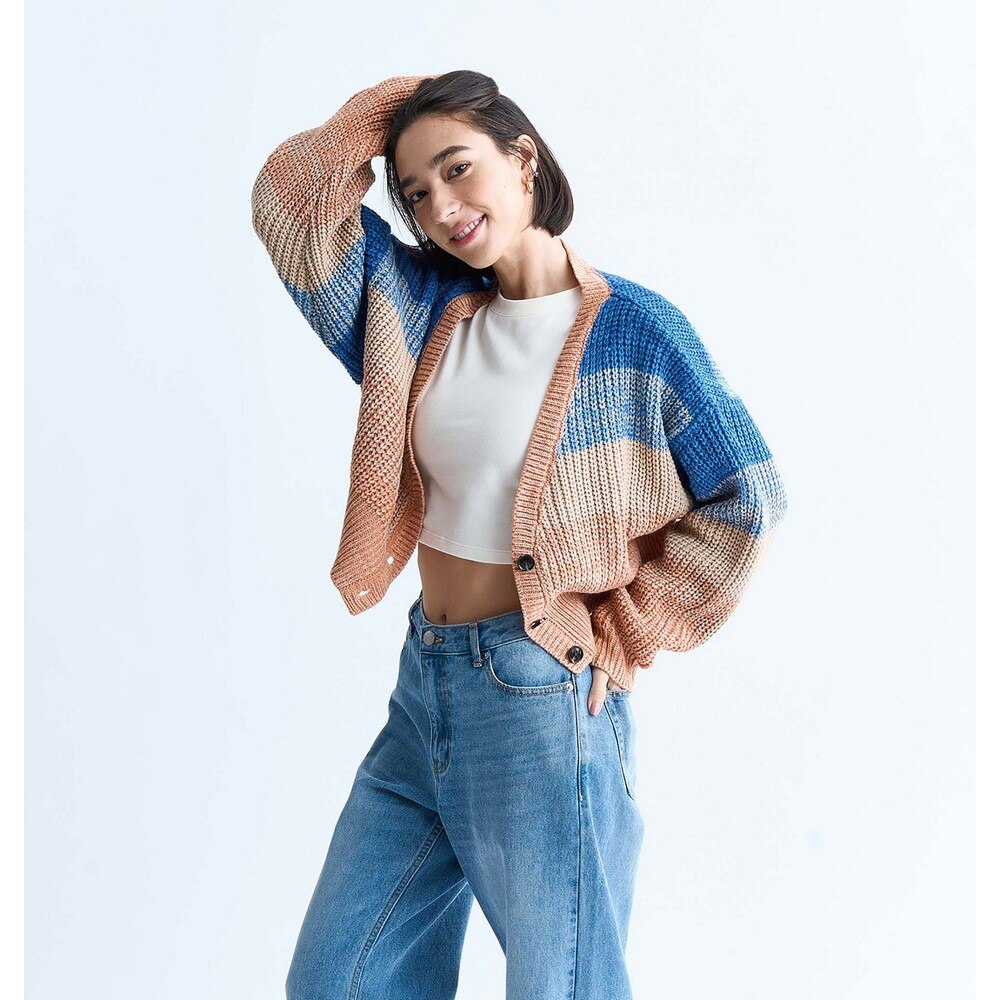 ロキシー（ROXY）（レディース）WISH UPON THE AURORA カーディガン 24FWRSR244022ORG