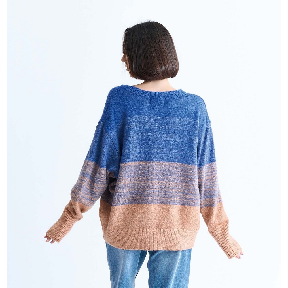 ロキシー（ROXY）（レディース）WISH UPON THE STAR ニットトップス 24FWRSR244023ORG