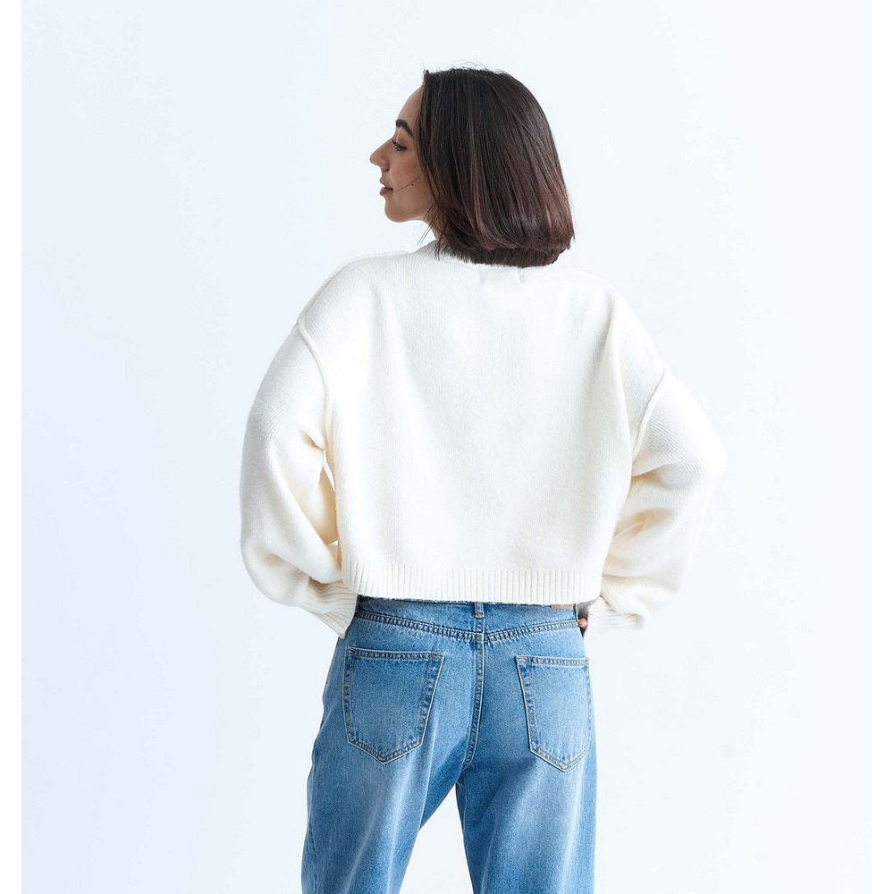 ロキシー（ROXY）（レディース）CANDY COTTON ニットトップス 24FWRSR244024OWT