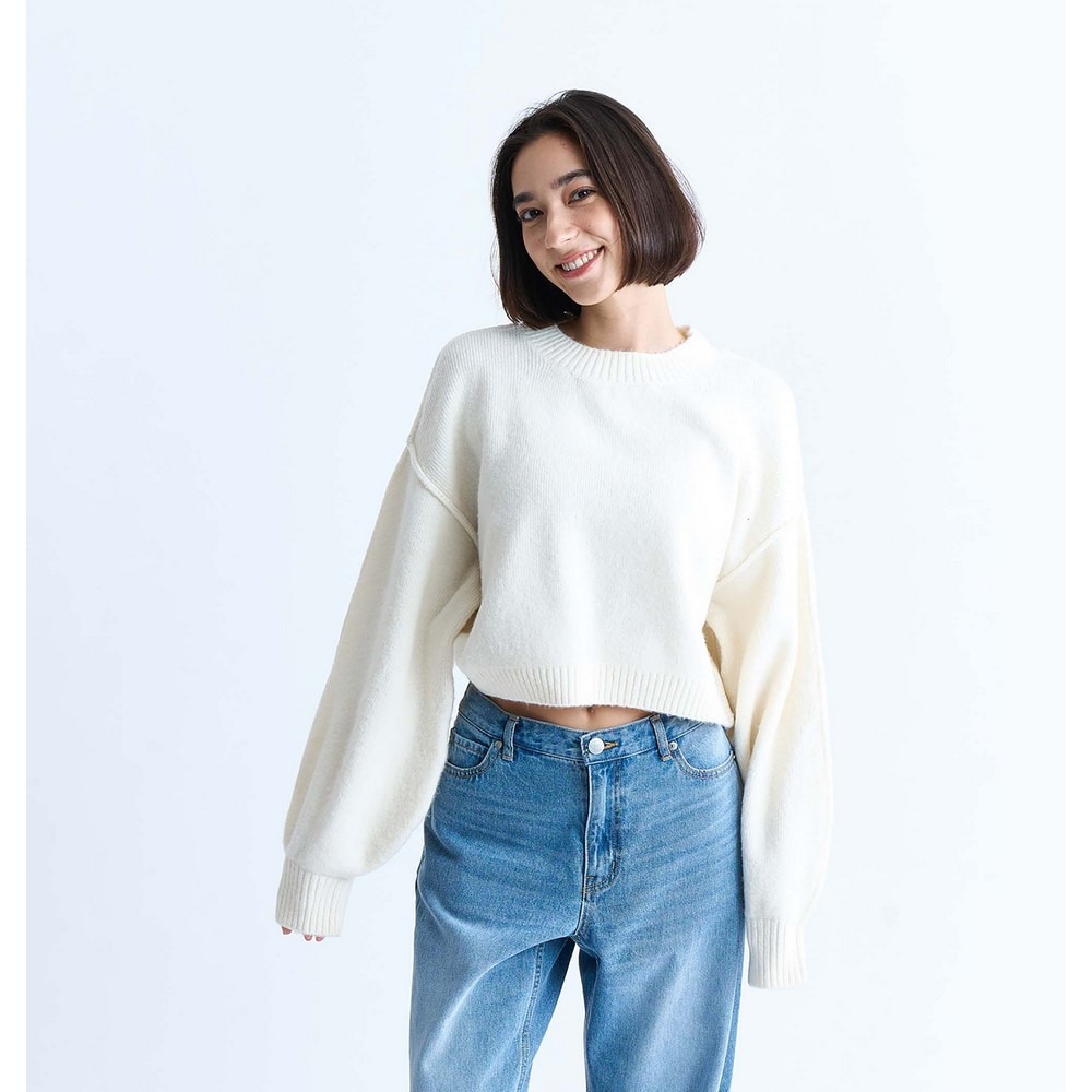 ロキシー（ROXY）（レディース）CANDY COTTON ニットトップス 24FWRSR244024OWT