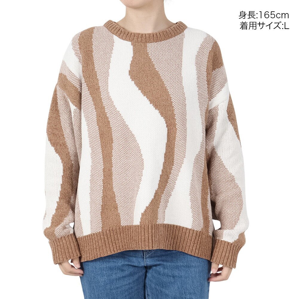 ニキータ（NIKITA）（レディース）MOLE YARN SWAYING セーター NCKT242010-BEG