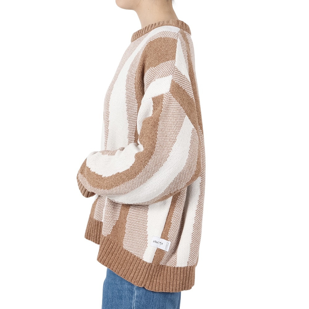ニキータ（NIKITA）（レディース）MOLE YARN SWAYING セーター NCKT242010-BEG
