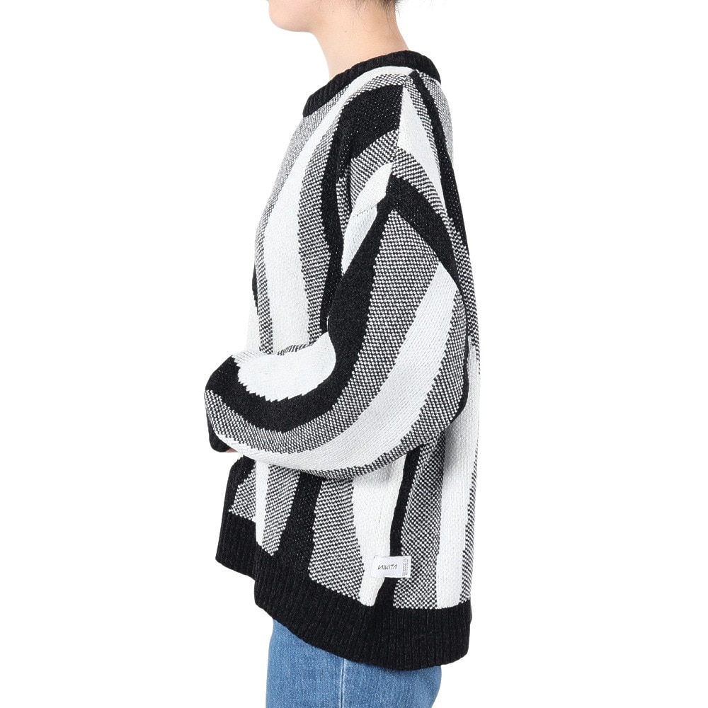 ニキータ（NIKITA）（レディース）MOLE YARN SWAYING セーター NCKT242010-BLK