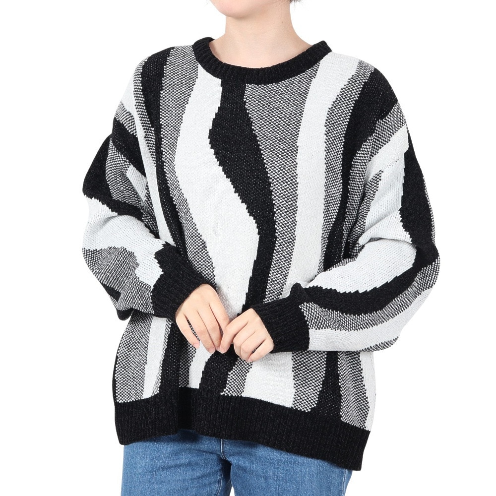 ニキータ（NIKITA）（レディース）MOLE YARN SWAYING セーター NCKT242010-BLK