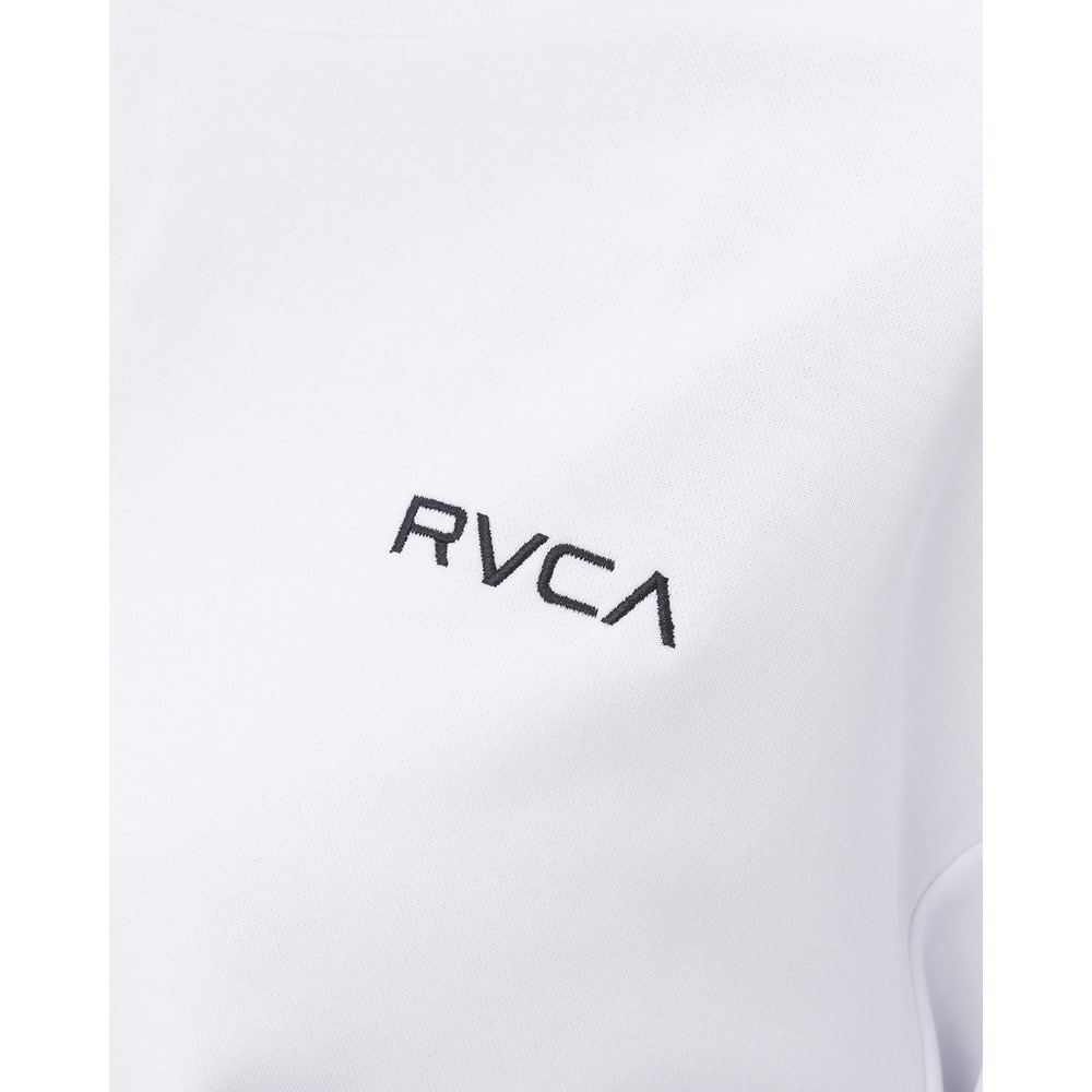 ルーカ（RVCA）（レディース）BANDANA BOX スウェット半袖Tシャツ BF043032 WHT