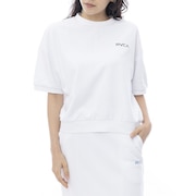 (レディース)BANDANA BOX スウェット半袖Tシャツ BF043032 WHT