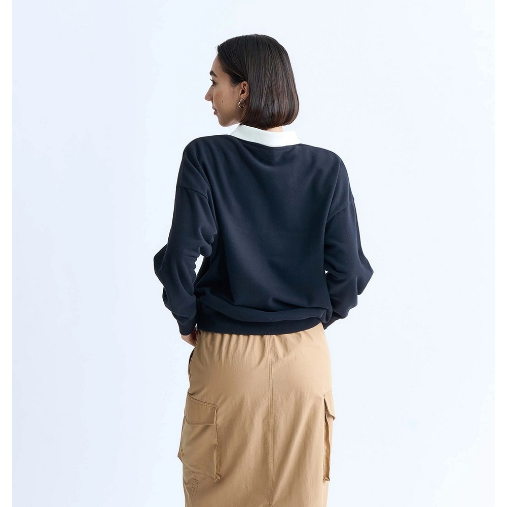 ロキシー（ROXY）（レディース）BE YOU ハーフジップ フリース シャツ 24FWRZP244031BLK