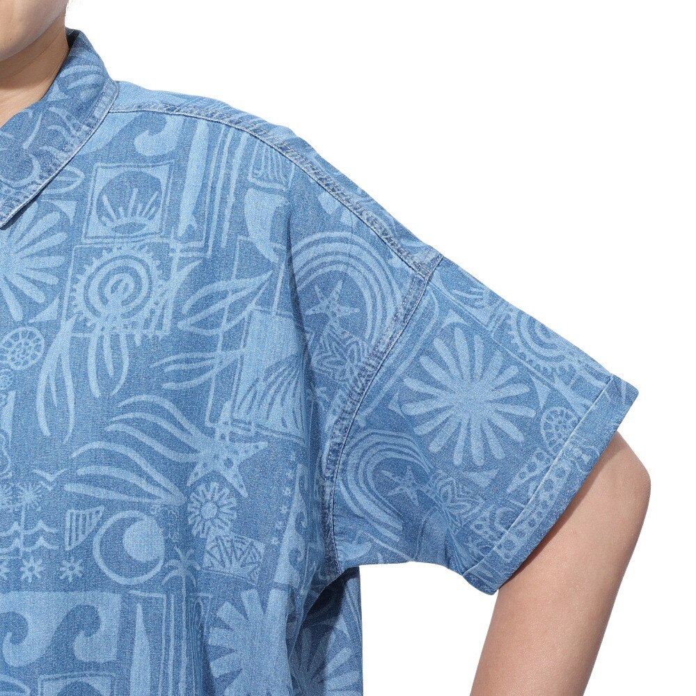 ロキシー（ROXY）（レディース）BEACH NOSTALGIA デニムシャツ 24SPERJWT03621BMTW