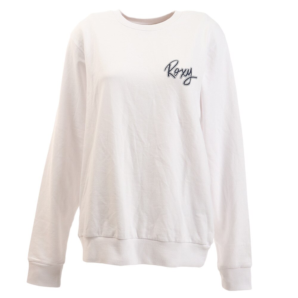 NEW ROXY 70S クルーネックプルオーバー 長袖 19FWRLT194034WHT オンライン価格