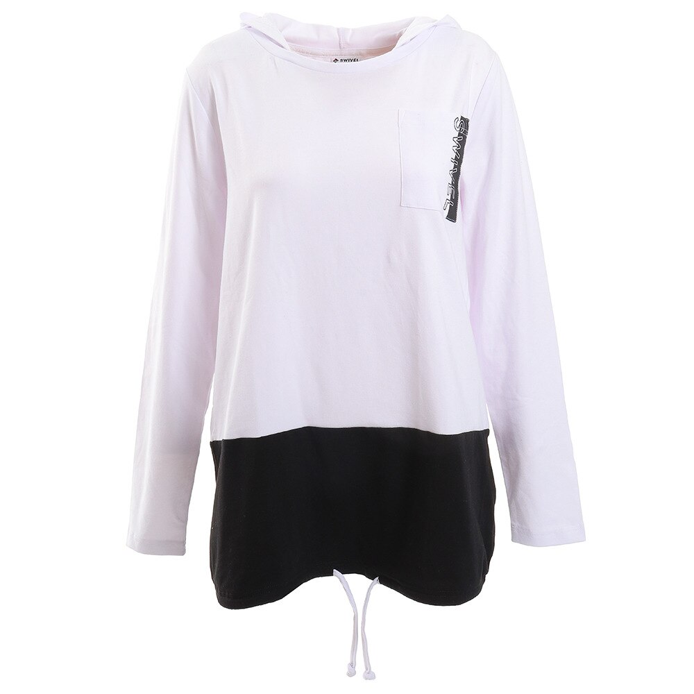  カラーブロックチュニック 長袖 870SW9CD8723 WHT オンライン価格