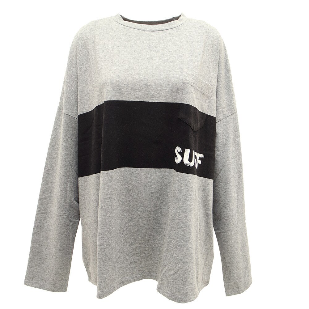  Tシャツ レディース 長袖 PANEL 870SW0CD3264 GRY オンライン価格