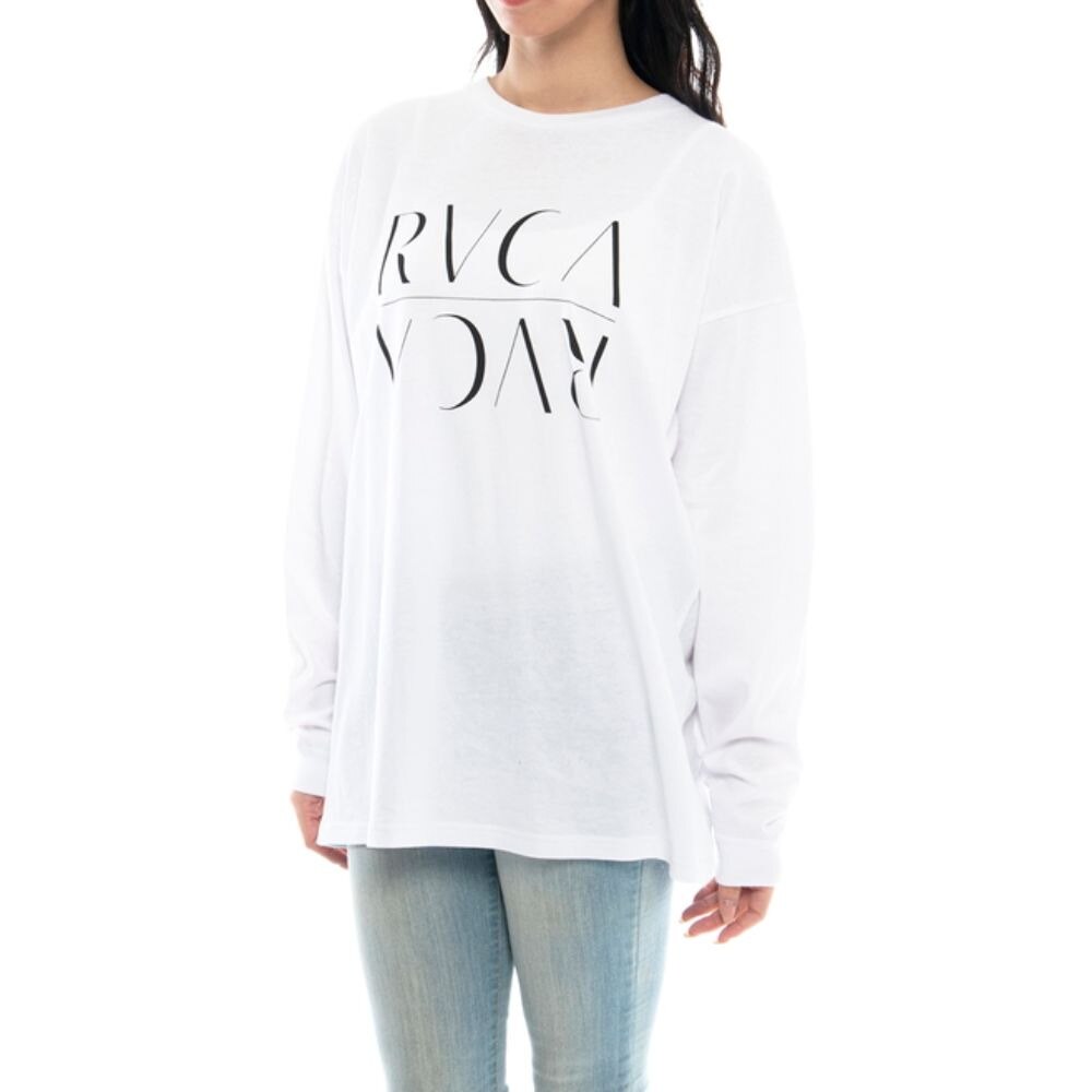  UNDER OVER 長袖Tシャツ BA044054 WHT