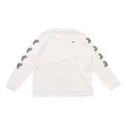 スライド（SLYDE）（レディース）Tシャツ レディース 長袖 SIDE LOGO ロングスリーブTシャツ sl2021SS701-WHT