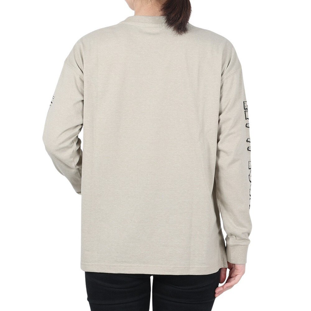SLYDE（SLYDE）（レディース）長袖 メッセージTシャツ 22SSSLYL003-SBGE