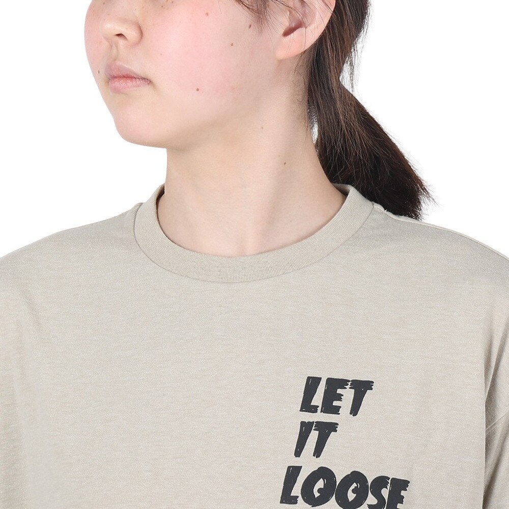 SLYDE（SLYDE）（レディース）長袖 メッセージTシャツ 22SSSLYL003-SBGE