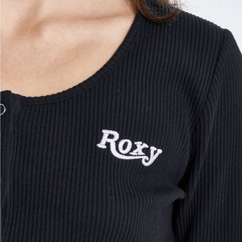 ロキシー（ROXY）（レディース）CHEER 長袖 Tシャツ 22FWRLT224022BLK