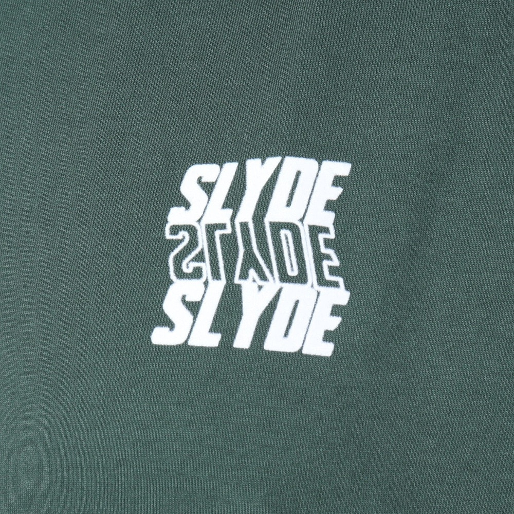 スライド（SLYDE）（レディース）長袖 チュニック Tシャツ SL2022AWLAPP004GRN