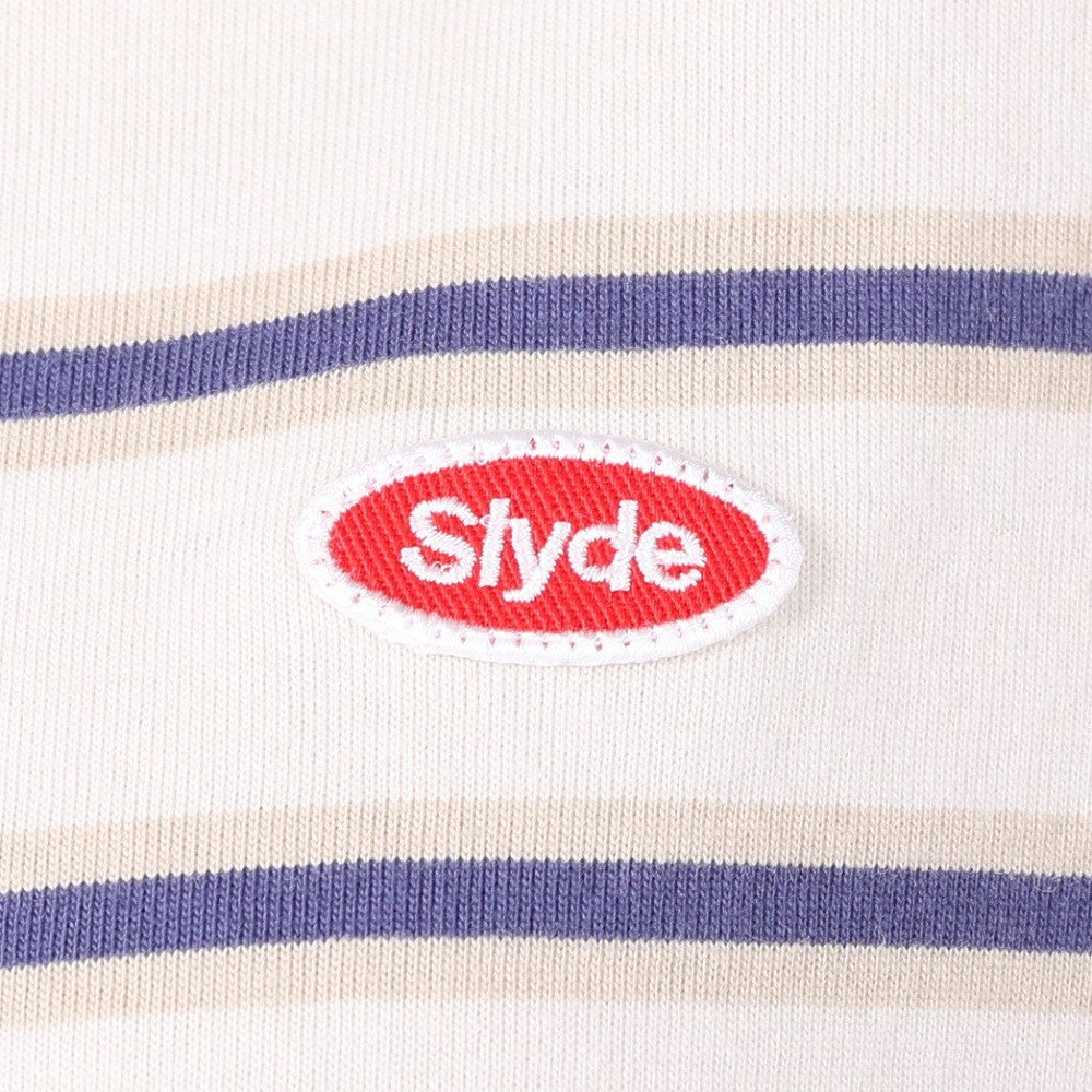 スライド（SLYDE）（レディース）長袖ボーダーTシャツ SL2022AWLAPP006BGE